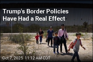Illegal Crossings at US-Mexico Border Hit 55-Year Low