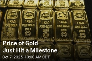Gold Hits $4K an Ounce for the First Time