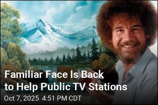 Bob Ross Paintings Being Auctioned for Public Television