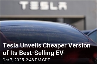 Tesla Unveils Cheaper Version of Its Best-Selling EV