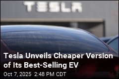 Tesla Unveils Cheaper Version of Its Best-Selling EV