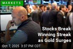 Stocks Break 7-Day Winning Streak