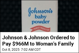 Jury Hits Johnson &amp; Johnson With $966M Talc Verdict
