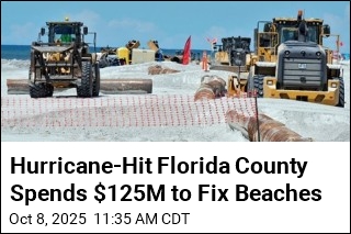 Hurricane-Hit Florida County Spends $125M to Fix Beaches