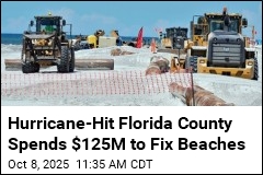 Hurricane-Hit Florida County Spends $125M to Fix Beaches