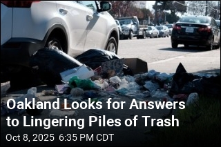 Oakland Can&#39;t Seem to Shrink Piles of Trash