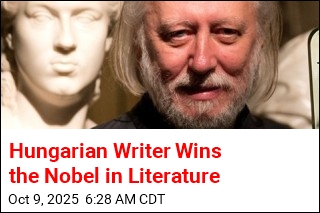 Hungary&#39;s L&aacute;szl&oacute; Krasznahorkai Wins the Nobel in Literature