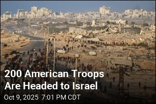 US Will Send 200 Troops to Israel to Support Ceasefire Deal