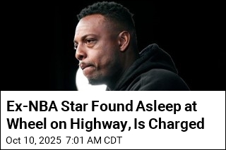 Ex-NBA Star Found Asleep at Wheel on Highway, Is Charged