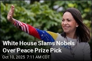 White House Responds to Trump&#39;s Nobel Snub