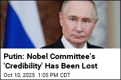 Putin Praises Trump, Disses Nobel Committee