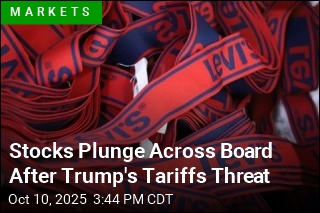Stocks Plunge Across Board After Trump&#39;s Tariffs Threat