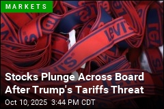 Stocks Plunge Across Board After Trump&#39;s Tariffs Threat