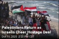 Palestinians Return as Israelis Cheer Hostage Deal