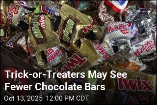 Trick-or-Treaters May See Fewer Chocolate Bars