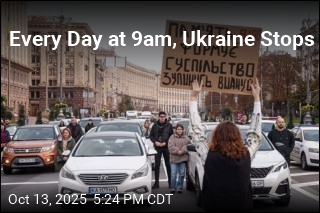 Every Day at 9am, Ukraine Stops