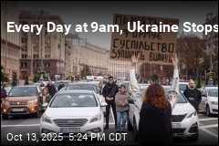 Every Day at 9am, Ukraine Stops