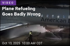Jet Fuel Sprays Wildly After Worker Loses Control of Hose