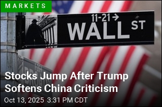 Stocks Bounce Back After Trump Softens China Remarks