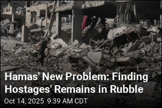 Hamas&#39; New Problem: Finding Hostages&#39; Remains in Rubble