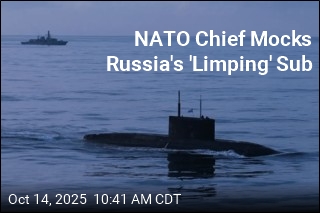NATO Chief Mocks Russia&#39;s &#39;Limping&#39; Sub