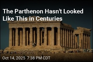 Parthenon Free of Scaffolding for First Time in 200 Years