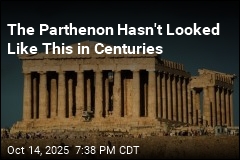 Parthenon Free of Scaffolding for First Time in 200 Years