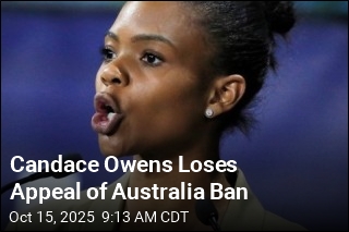 Candace Owens Loses Appeal of Australia Ban
