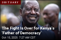 Kenya&#39;s &#39;Father of Democracy&#39; Dies at 80
