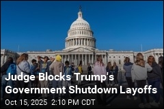 Judge Blocks Mass Layoffs During Government Shutdown