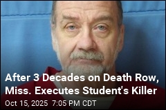 Student&#39;s Killer Is Executed in Mississippi