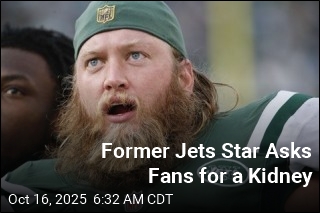 Former Jets Star Asks Fans for a Kidney
