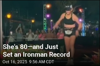She&#39;s 80&mdash;and Just Set an Ironman Record