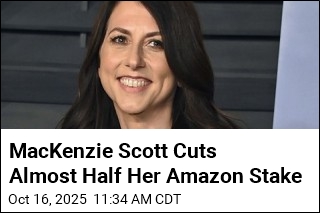 MacKenzie Scott Has Dumped a Huge Chunk of Amazon Stake
