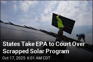 States Take EPA to Court Over Scrapped Solar Program