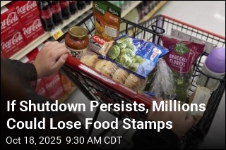 If Shutdown Persists, Millions Could Lose Food Stamps