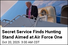 Secret Service Finds Hunting Stand Aimed at Trump&#39;s Plane