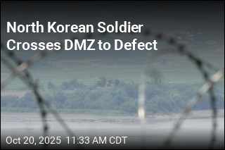 North Korean Soldier Crosses DMZ to Defect