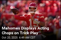 Mahomes Pulls Off a Fake Within a Fake