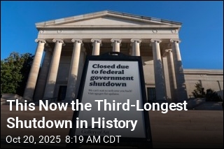 We&#39;re Now in Third-Longest Shutdown Ever