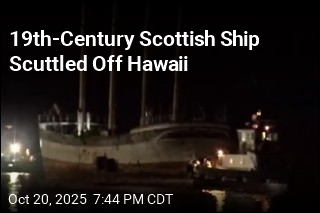 Historic Scottish Ship Scuttled off Hawaii