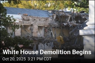 Demolition of White House East Wing Begins
