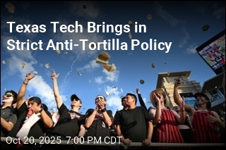 Texas Tech Bans Tortilla-Throwing Tradition