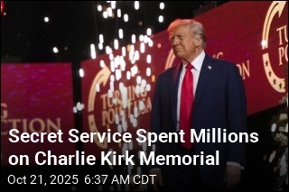 Secret Service Spent Millions to Guard Charlie Kirk Memorial