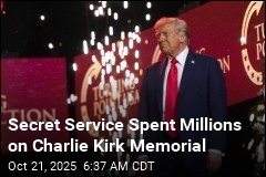Secret Service Spent Millions to Guard Charlie Kirk Memorial