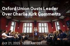 Oxford Union Ousts Leader Over Charlie Kirk Comments