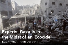 Gaza&#39;s War Leaves Mountains of Rubble, Toxic Waste