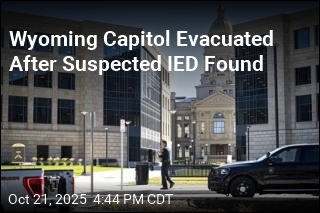 Suspected IED Forces Evacuation of Wyoming Capitol