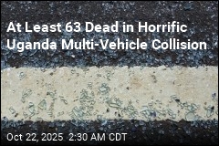 2 Buses Trying to Get Around Traffic Crash Head-On