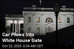 Car Slams Into White House Gate